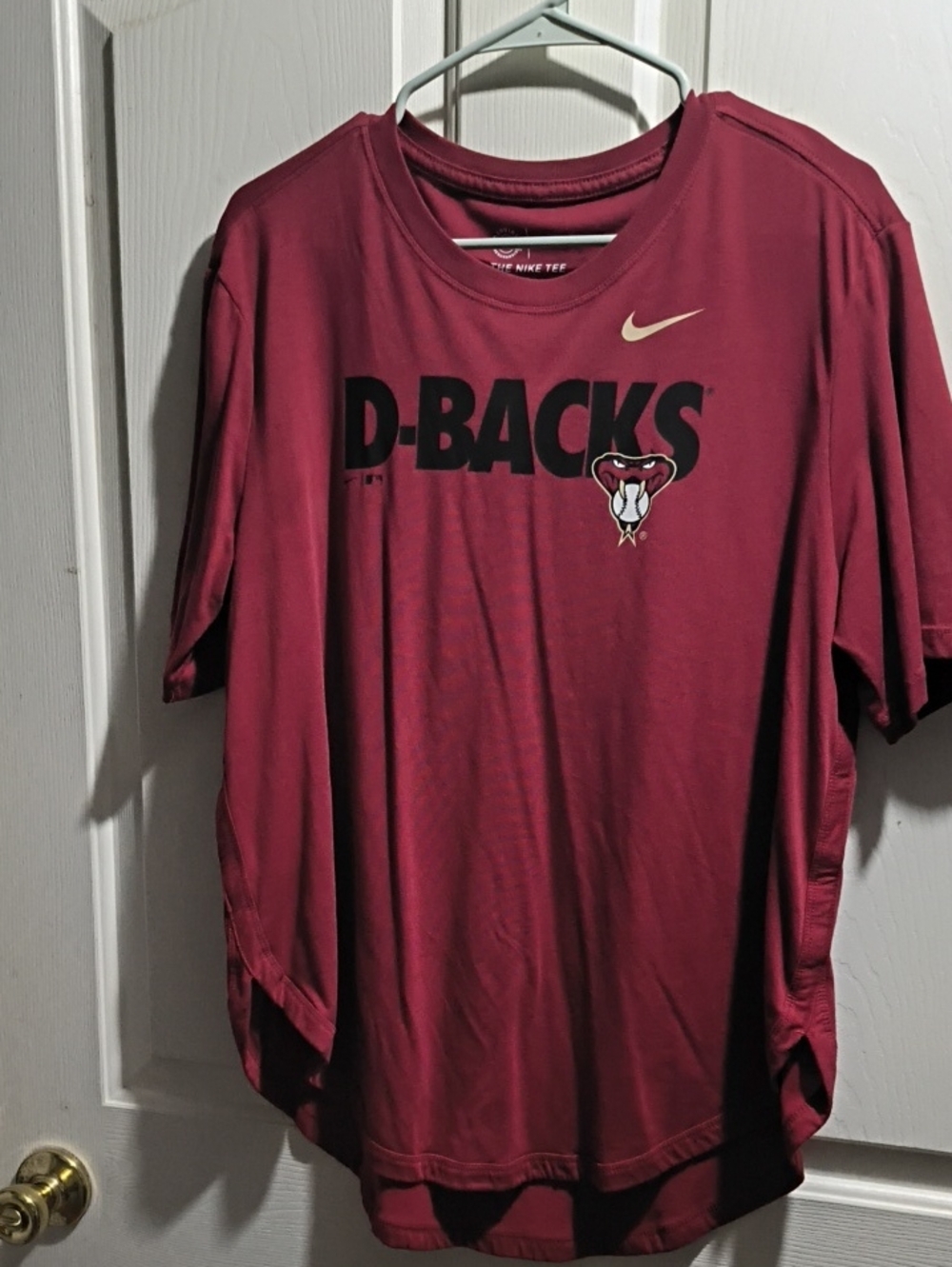 Nike Maroon D-Backs Short Sleeve Tee